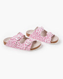 Bailey Mini Slide - Pink Leopard