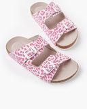 Bailey Mini Slide - Pink Leopard